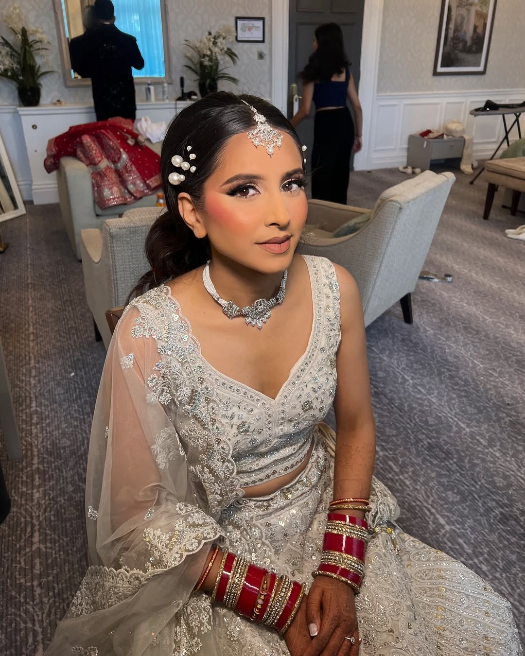 Editorial makeup look